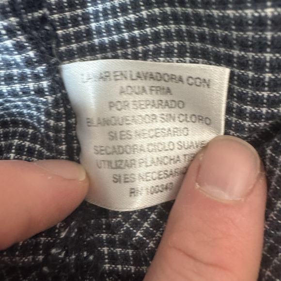 Vintage Route 66 Button Up Short‎ Sleeve Shirt Men's XL Blue Black White 1990's - Picture 10 of 13